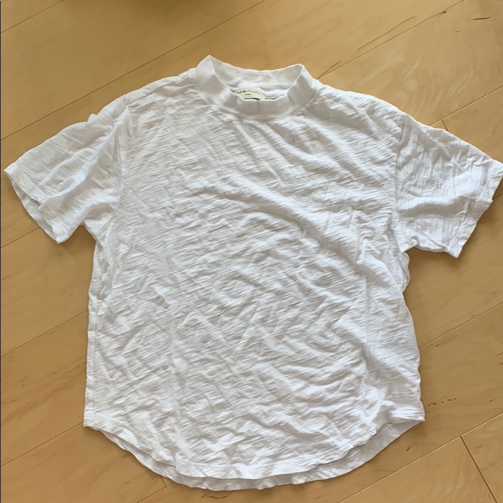 Habitual Slub Mock Neck tee